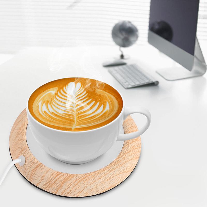 USB Cup Warmer - Wood Grain | Stornfield