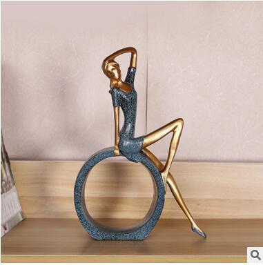 Creative European Miniature Modern Girl Figurines | Stornfield