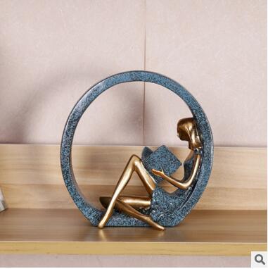 Creative European Miniature Modern Girl Figurines | Stornfield