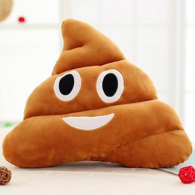 Poop Face Emoji Pillows | Stornfield