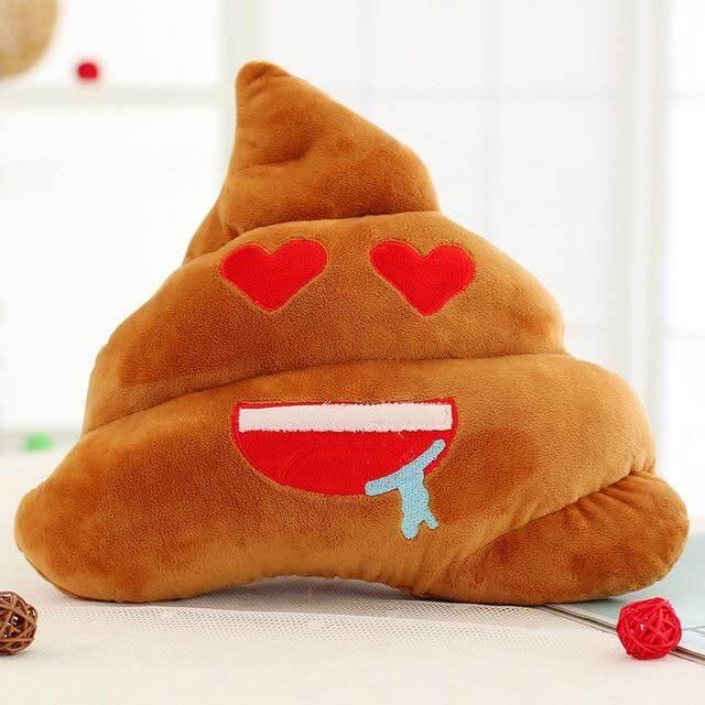 Poop Face Emoji Pillows | Stornfield