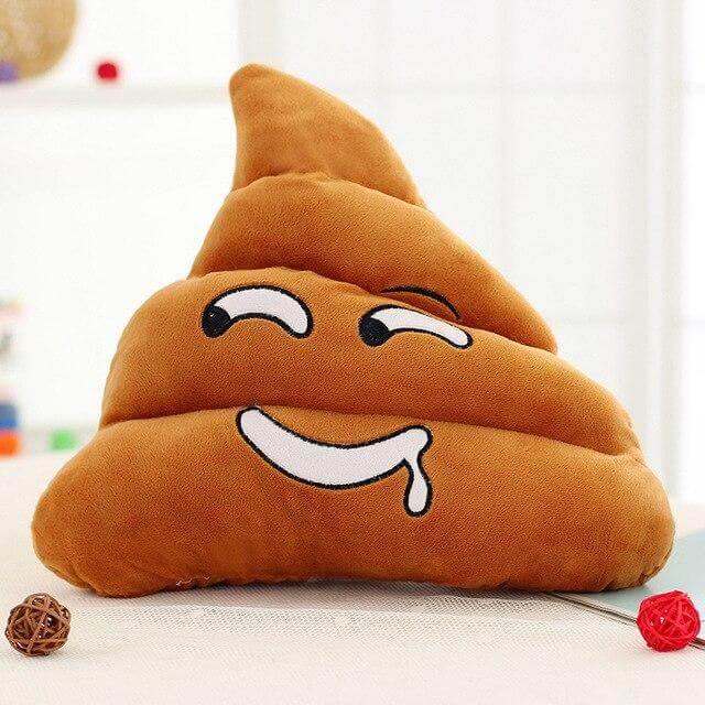 Poop Face Emoji Pillows | Stornfield
