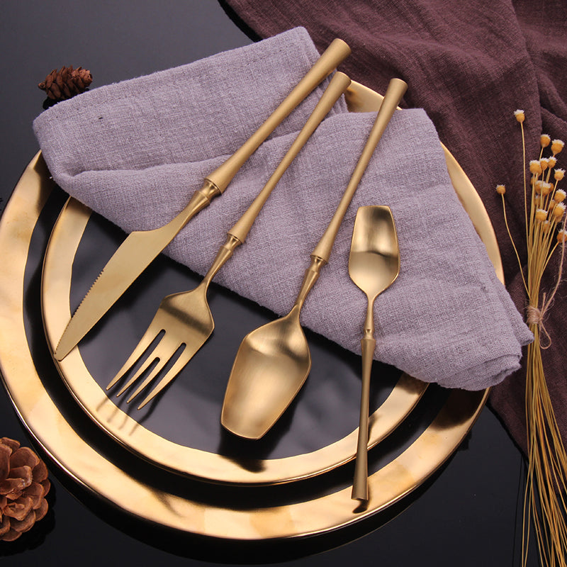 Venice Gold Stainless  Cutlery Set | Stornfield