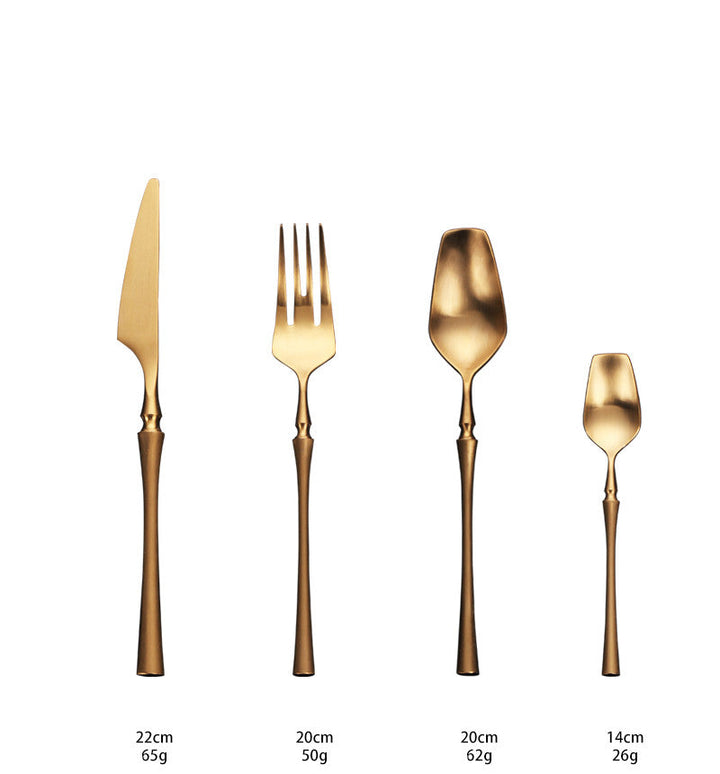 Venice Gold Stainless  Cutlery Set | Stornfield