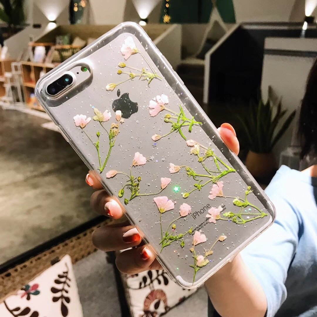 DaisyOats - Coque iPhone avec de vraies fleurs séchées | Stornfield