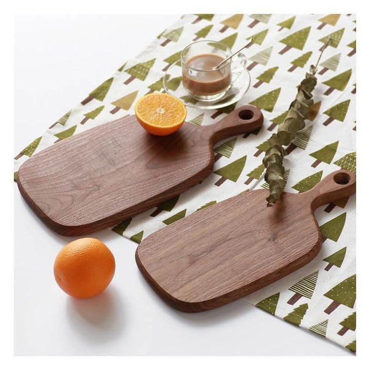 Stornfield | Special Shape Solid Japanese Walnut/Beech Wood Cutting Board