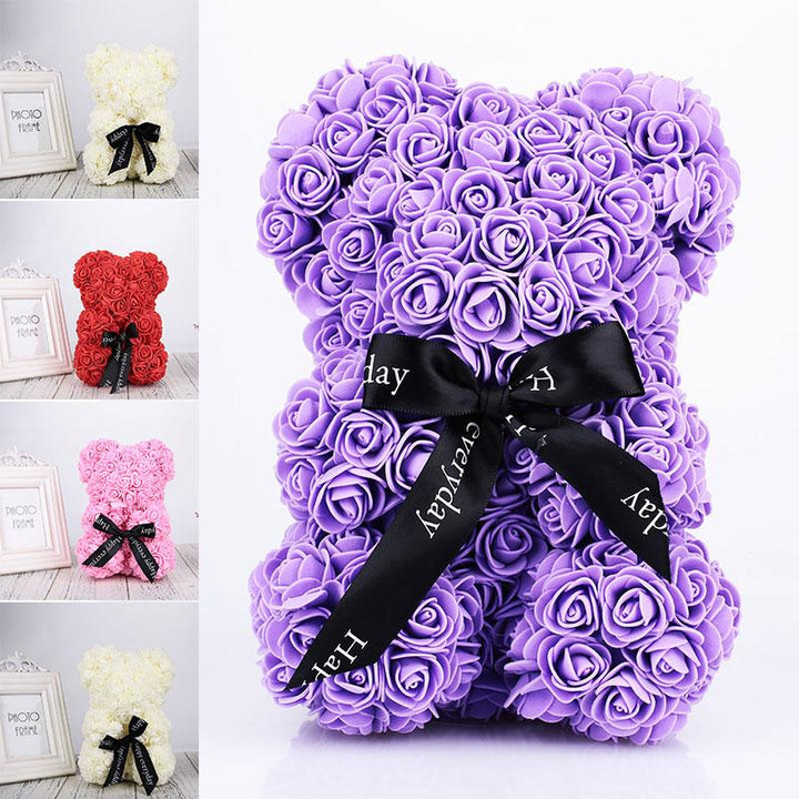 Valentine's Day Rosebud Bear | Stornfield