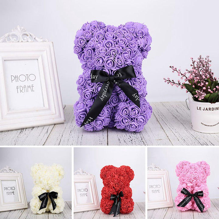 Valentine's Day Rosebud Bear | Stornfield