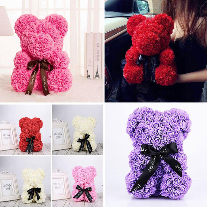 Valentine's Day Rosebud Bear | Stornfield