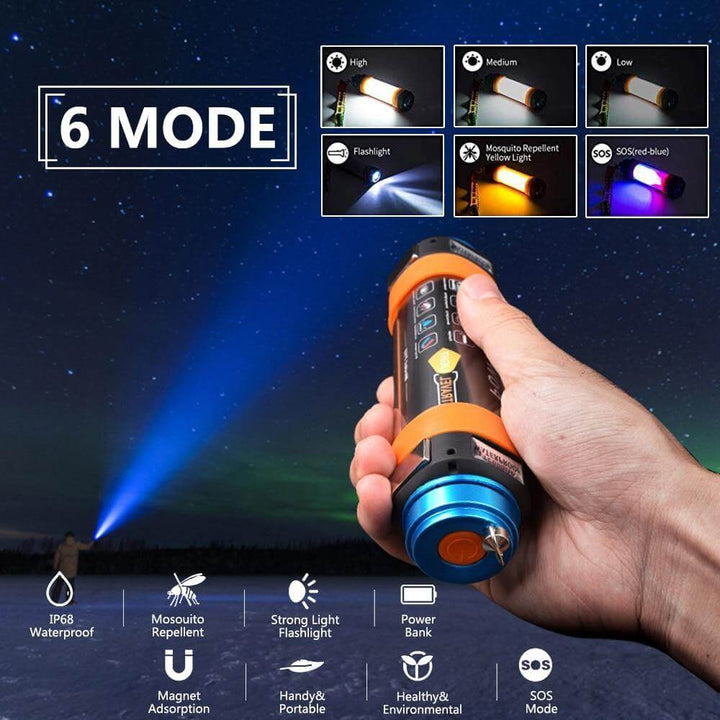 LED Camping Tent Waterproof Rechargeable Light | Stornfield
