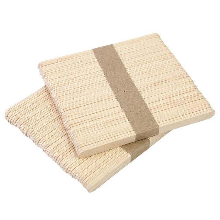 50 Pcs Wooden Wax Spatula | Stornfield
