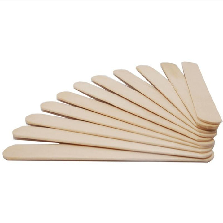 50 Pcs Wooden Wax Spatula | Stornfield