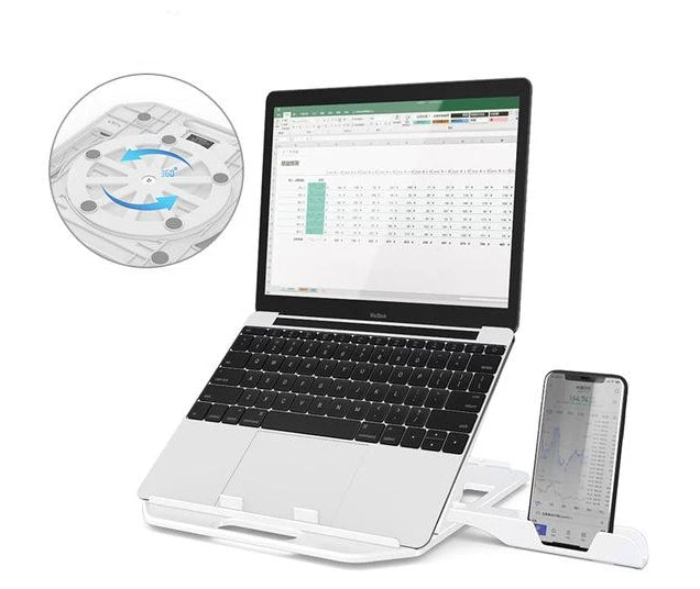 RestIt - Height-Adjustable Laptop Stand with Fan | Stornfield