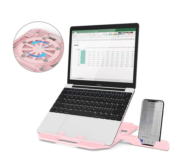 RestIt - Height-Adjustable Laptop Stand with Fan | Stornfield