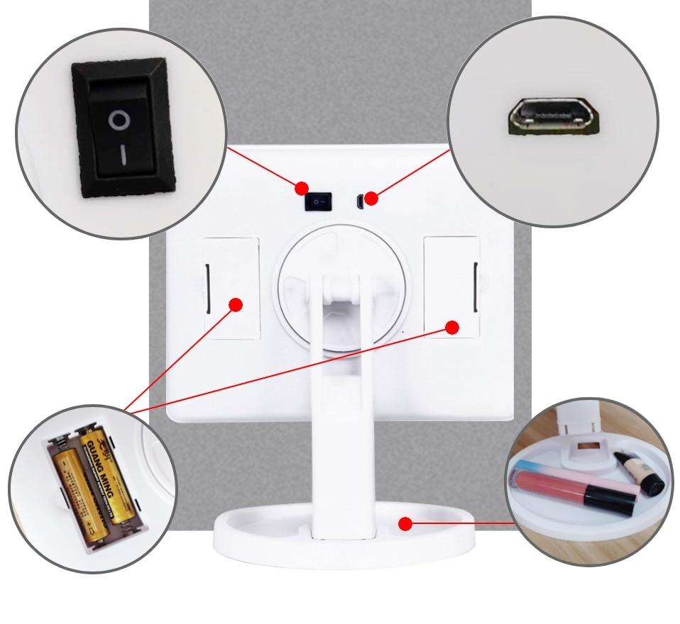 LED Light Frame Make-Up Mirror | Stornfield