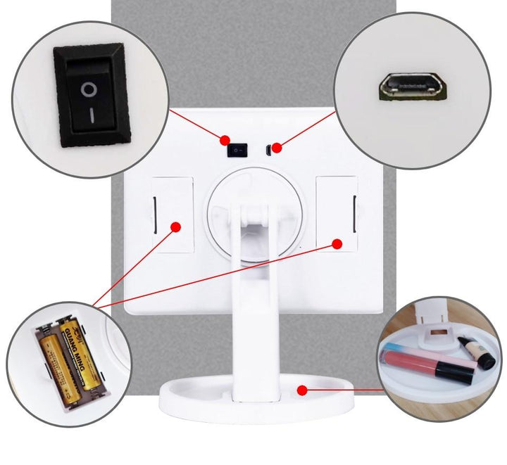LED Light Frame Make-Up Mirror | Stornfield