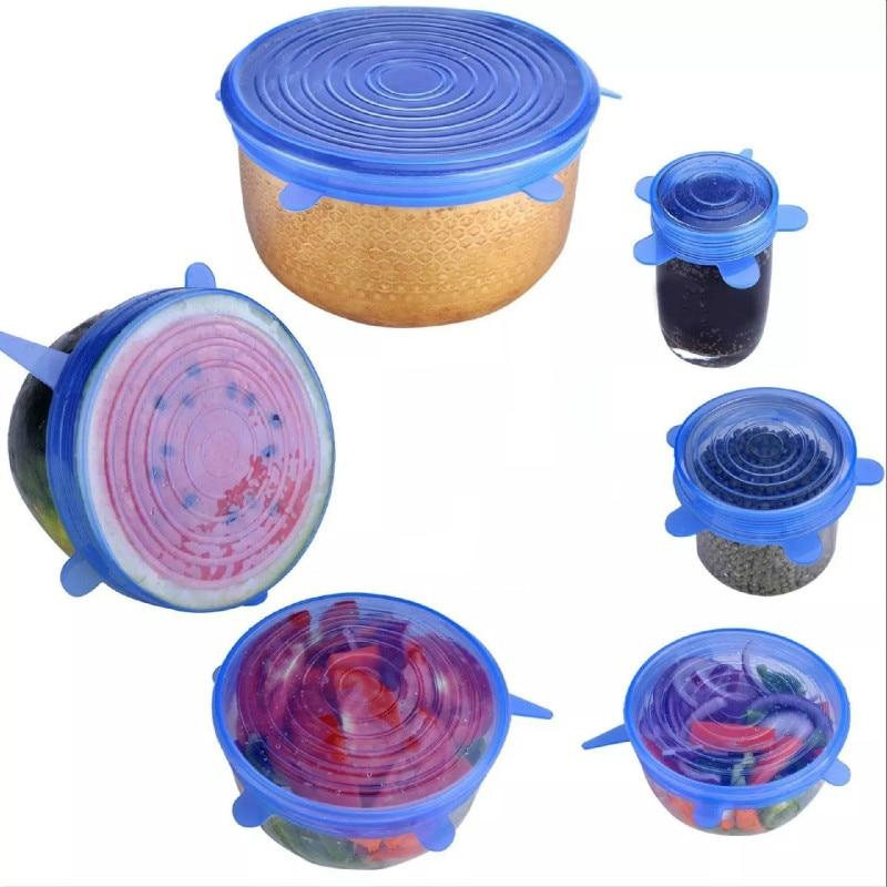 EcoLid - 6 Reusable and Stretchable Silicone Tank Lids | Stornfield