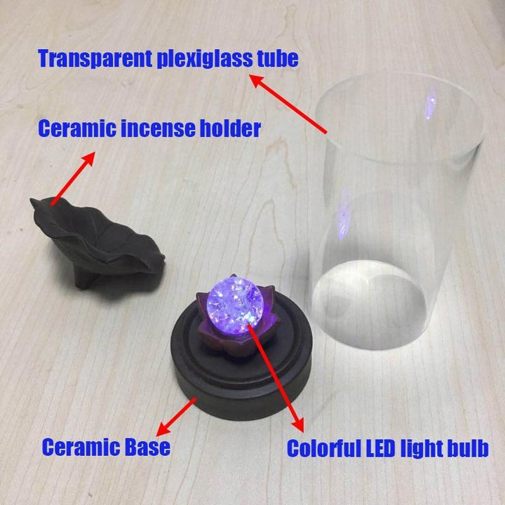 Led Crystal Ball Incense Burner | Stornfield