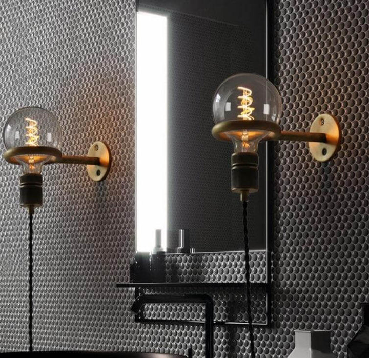 Nordic Retro Ring Sconce Mirror Wall Lamp | Stornfield