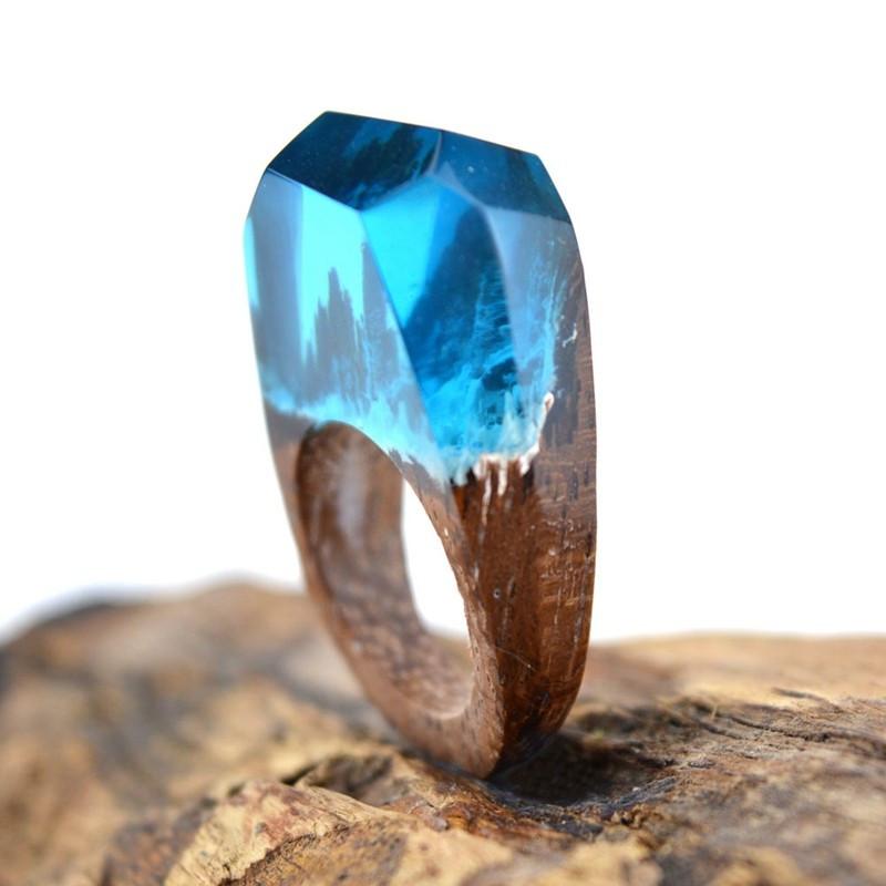 Siberia - Personalized Resin Wood Rings | Stornfield
