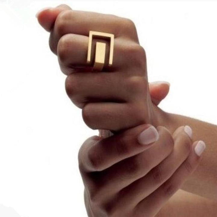 Primrose - Thick Square Ring | Stornfield