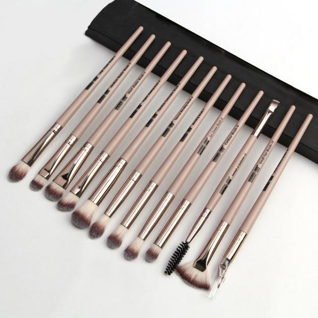 Professional 12-Piece Makeup Brush Set | Stornfield