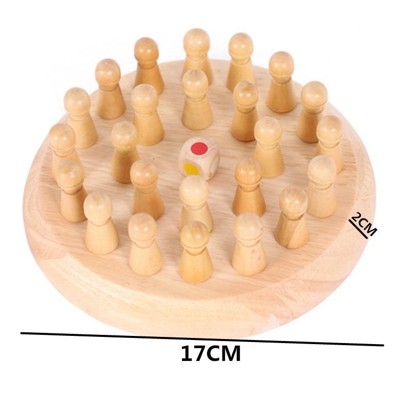 Wooden Memory Chess Game | Stornfield