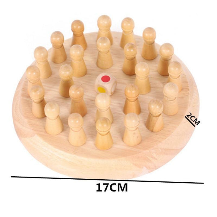 Wooden Memory Chess Game | Stornfield