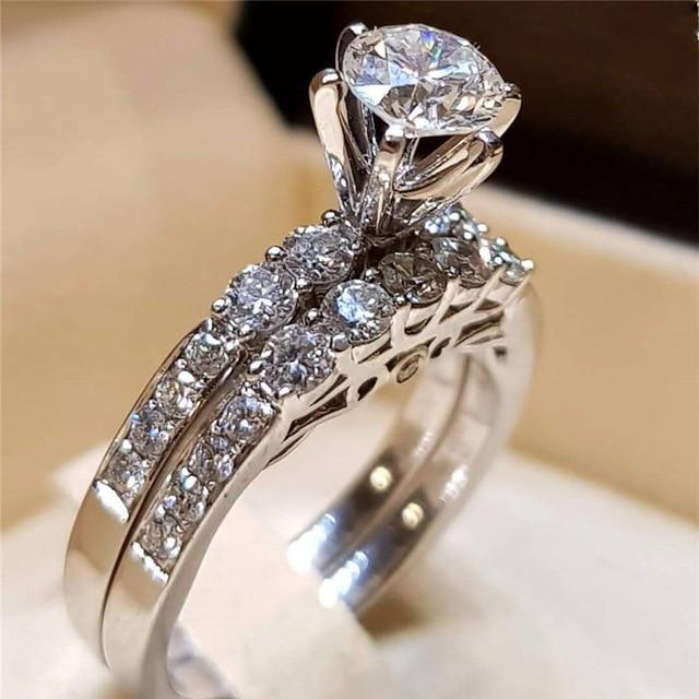 Elegant engagement ring set | Stornfield