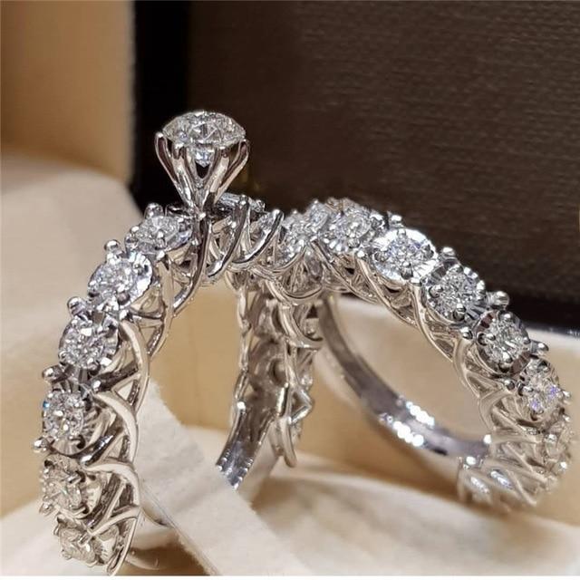 Elegant engagement ring set | Stornfield