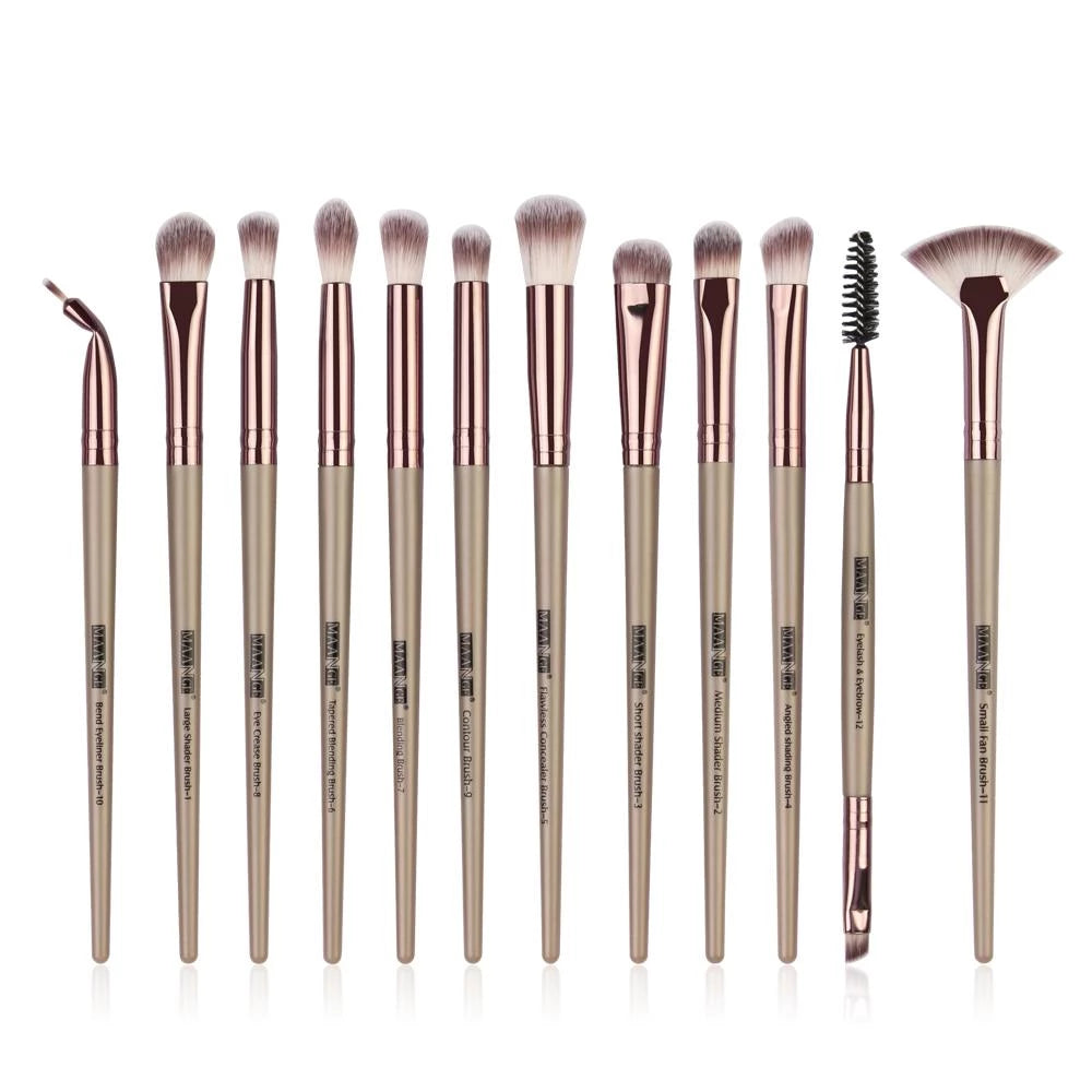 Professional 12-Piece Makeup Brush Set | Stornfield