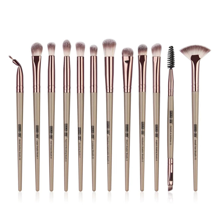 Professional 12-Piece Makeup Brush Set | Stornfield