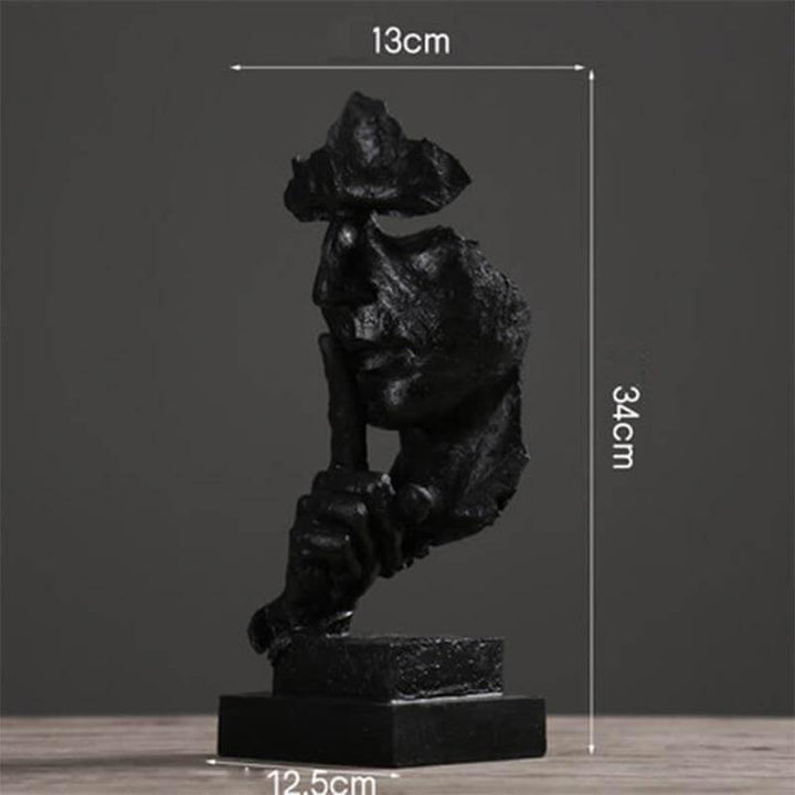 Silence Is Gold Miniature Sculpture | Stornfield