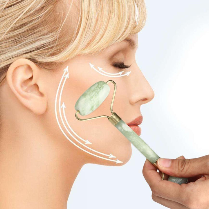 Jade Facial Massage Roller F+S | Stornfield