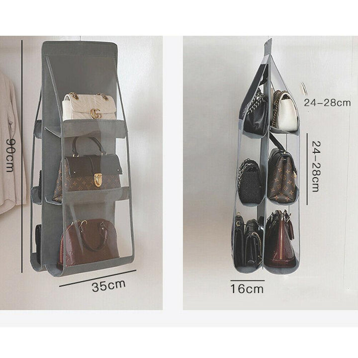 Multi Pocket Hanging Purse Organizer | Stornfield