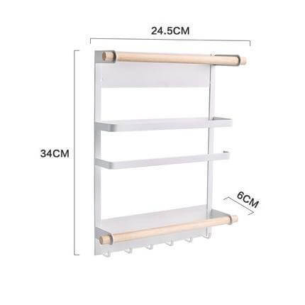 Magnetic Smart Kitchen Rack Organizer | Stornfield