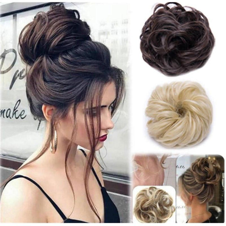 Messy Bun Fake Hair Scrunchie | Stornfield