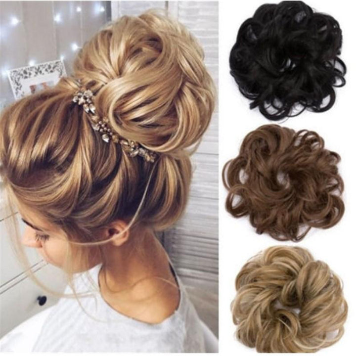 Messy Bun Fake Hair Scrunchie | Stornfield