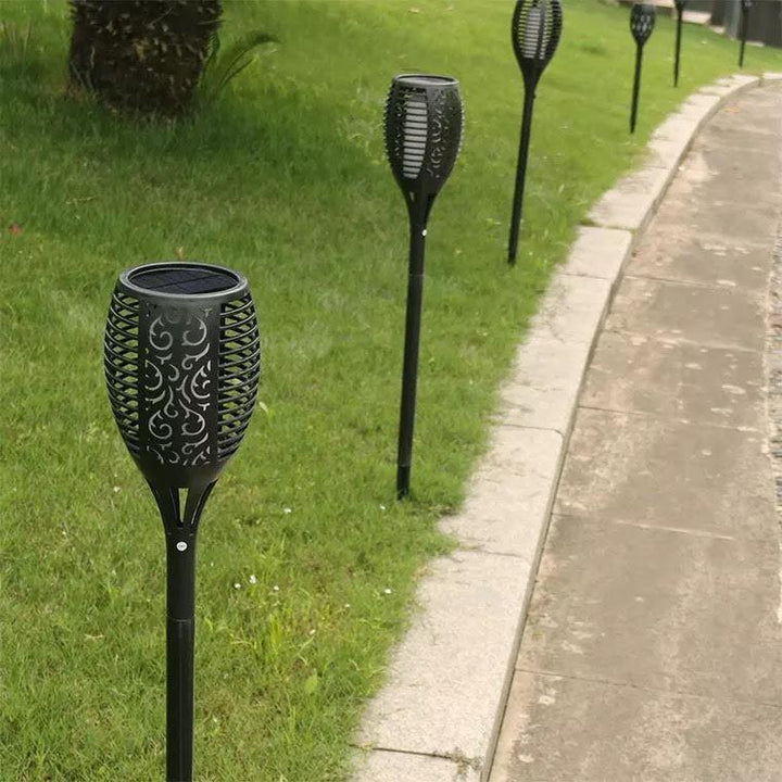 LED Solar Garden Torpedoes Deluxe 96 LED (4 pieces) | Stornfield