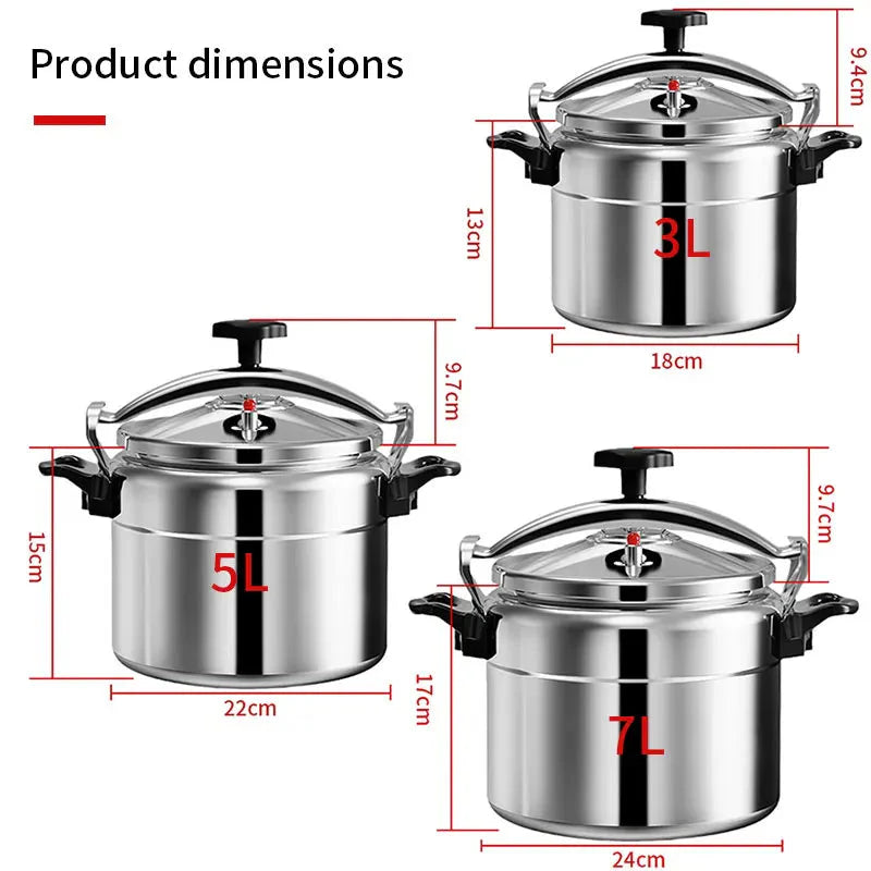 Professional Pressure Cooker Heavy Duty Explosion Proof | Stornfield