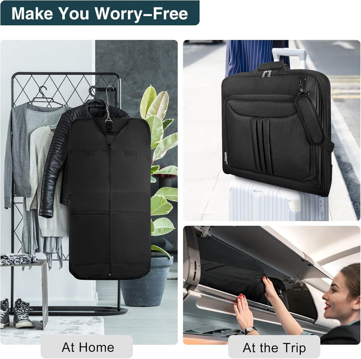 Foldable Waterproof Travel Garment Bag – Carry-On Suit Organizer with Strap | Stornfield