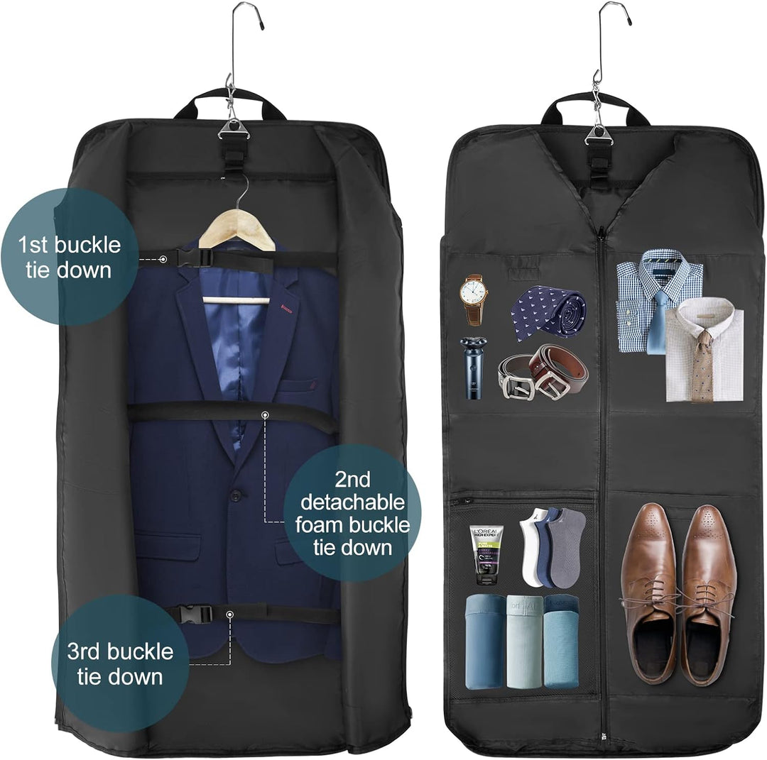 Foldable Waterproof Travel Garment Bag – Carry-On Suit Organizer with Strap | Stornfield