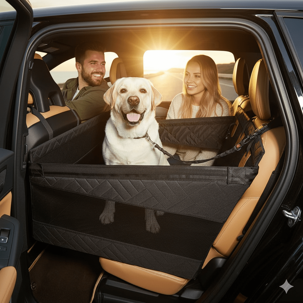 Stornfield | PUPPPROTECTOR Plus – Waterproof Memory Foam Car Seat Mat for Dogs
