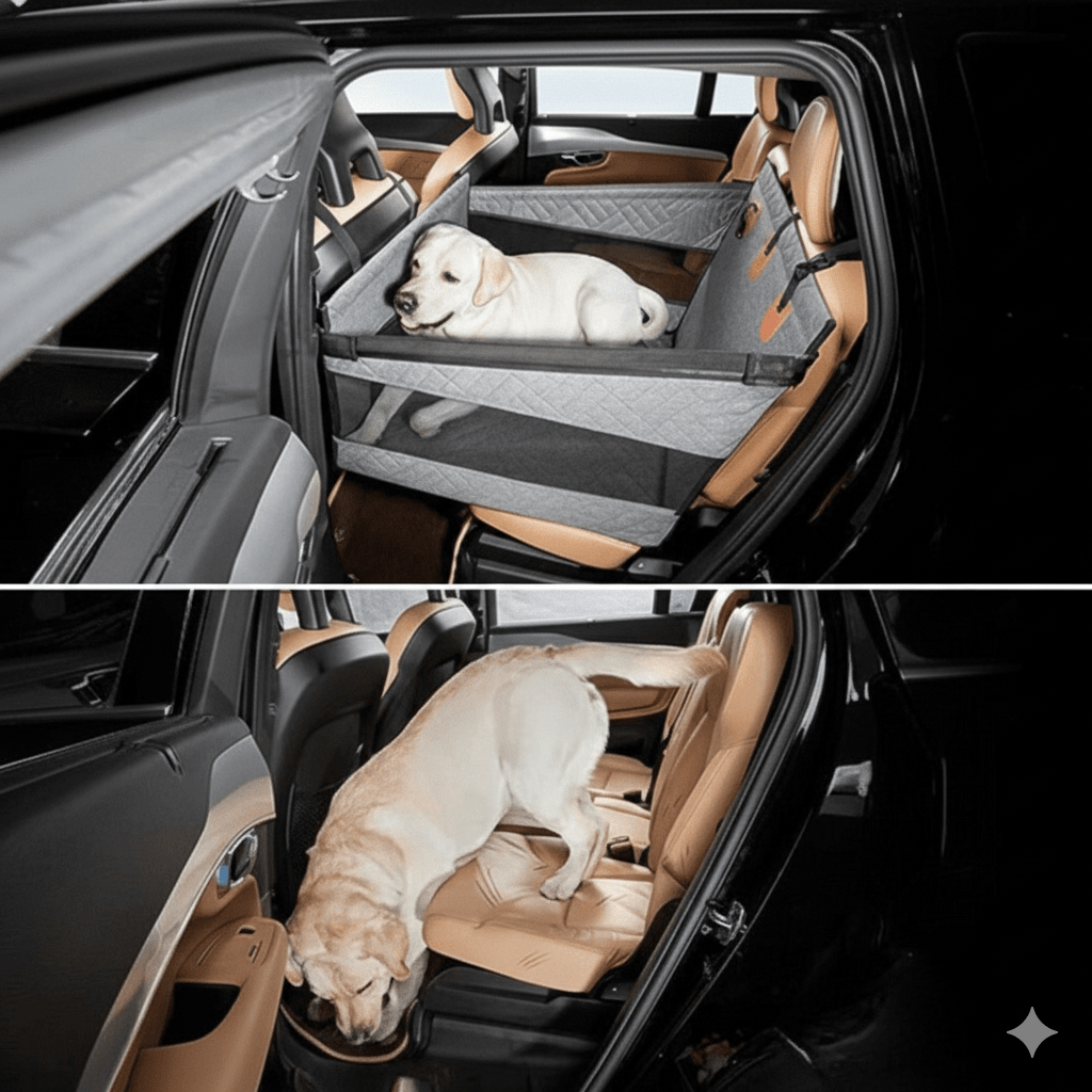 Stornfield | PUPPPROTECTOR Plus – Waterproof Memory Foam Car Seat Mat for Dogs