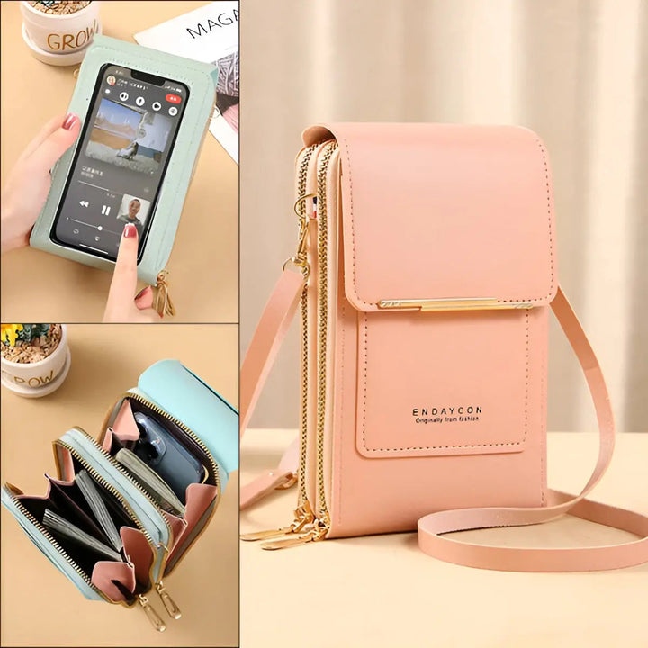 Trendy Leather Anti-Theft Women's Shoulder Bag - SecureStyle | Stornfield