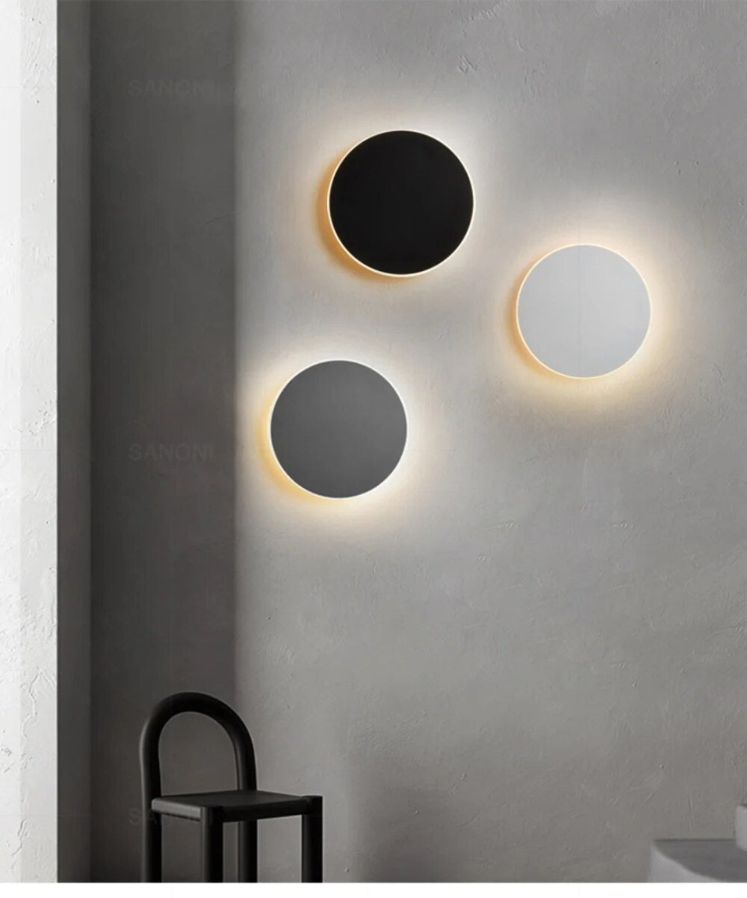 Stornfield | Sleeksphere - Round LED Wall Sconce