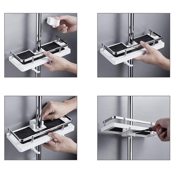 Stornfield | Shower Tablet Holder for Bathroom Bar