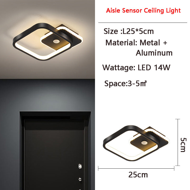 Stornfield | MotionGlide PIR LED Ceiling Light Motion Sensor | Smart Lighting | Energy Efficient | Perfect for Hallway & Bathroom
