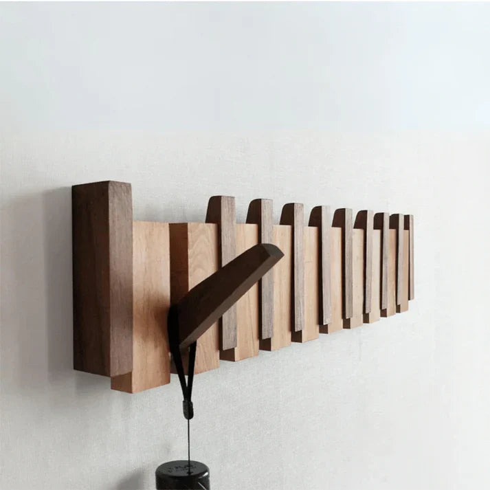 Wooden Piano-Style Coat Rack - Melodia | Stornfield