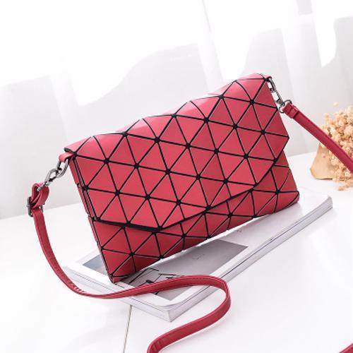 Abstract Geometric Matte Shoulder Bag | Stornfield